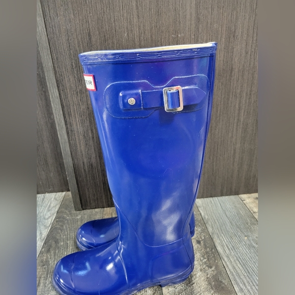 Hunter Tall Rainboots - Women's size 7 - Picture 3 of 5